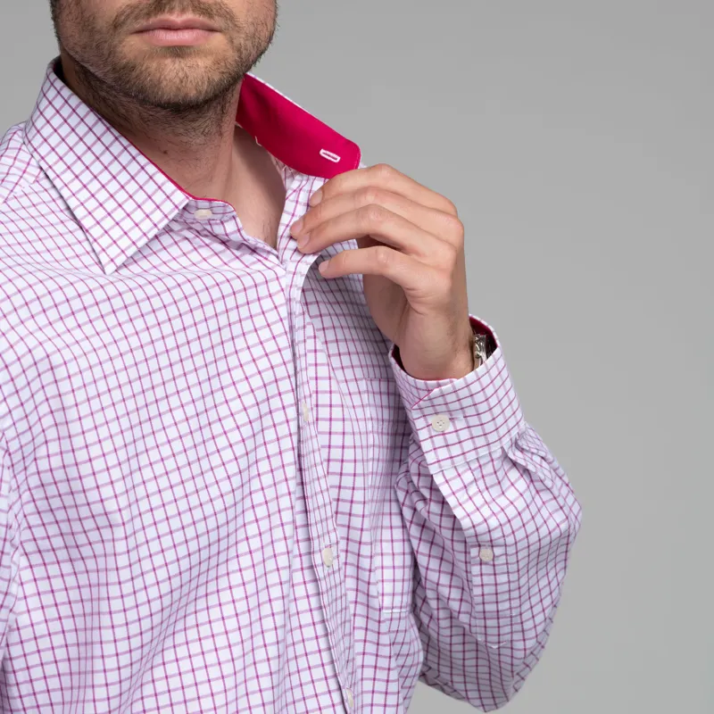 Schoffel Cambridge Check Shirt Red-2